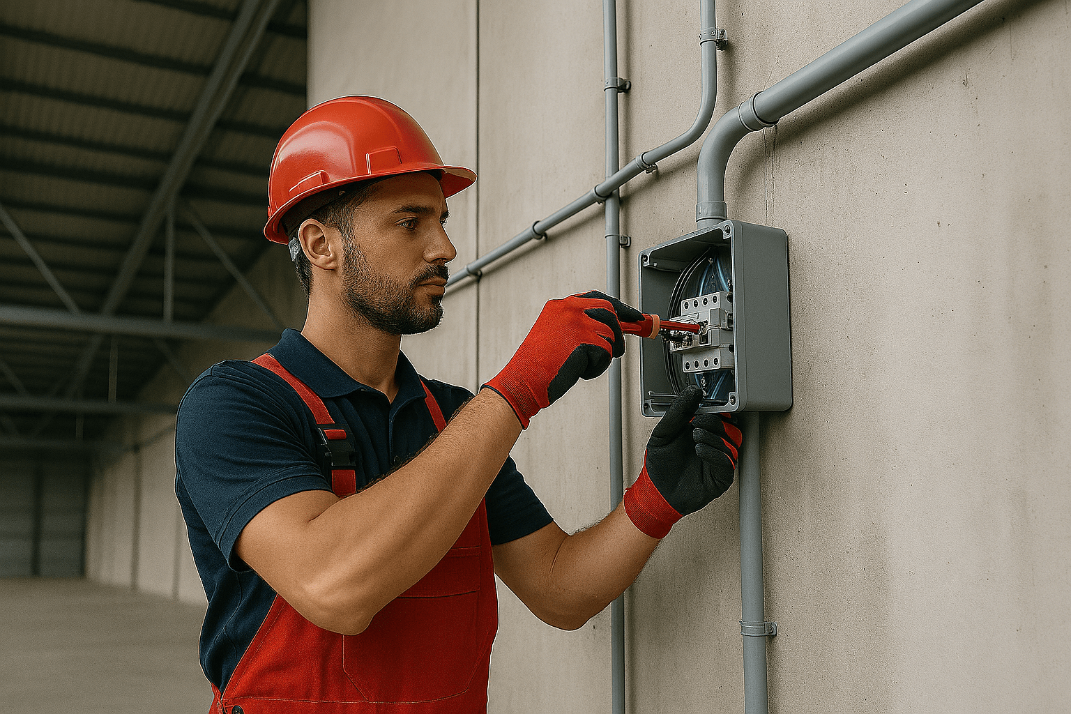 Instalación eléctrica industrial en Tenerife